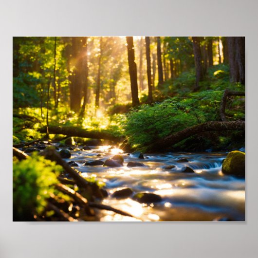 AI photo Print, Value Poster Paper (Semi-Gloss) ポスター (正面)