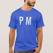 AI Powered PM Shirt Tシャツ (正面)