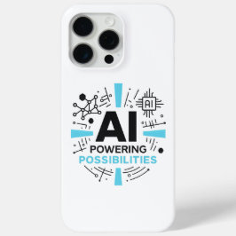 AI Powering Possibilities Case | Future Tech iPhone 15 Pro Maxケース
