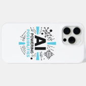 AI Powering Possibilities Case | Future Tech Case-Mate iPhoneケース (裏面 (横))