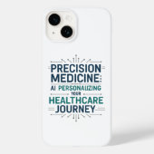 AI Precision Meditc Medicine Case - Healthcare Tec Case-Mate iPhoneケース (裏面)