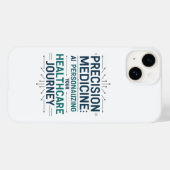 AI Precision Meditc Medicine Case - Healthcare Tec Case-Mate iPhoneケース (裏面 (横))