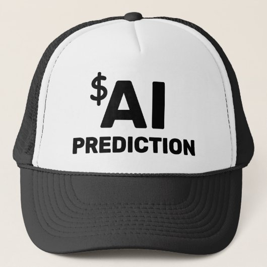 AI Prediction™ Trucker Hat キャップ (正面)