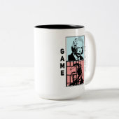 AI Presidents Gamingバイデン氏トランプ討論会 ツートーンマグカップ (正面右)