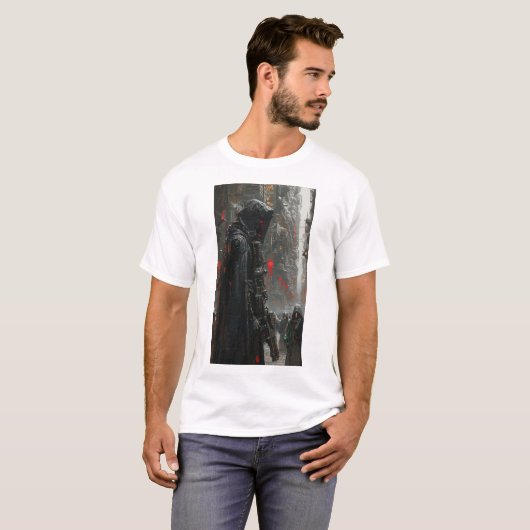 AI Quintessential Warhammer 4000 Emphasis Tシャツ (正面フル)