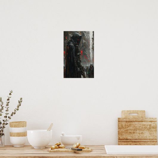 AI Quintessential Warhammer 40k Emphasis 4000ポスト ポスター (キッチン)