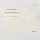 AI Remix Artwork Bauhaus Mountains ポストカード (裏面)