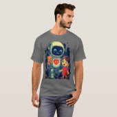 AI & Robot Characters – Futuristic Design Collecti Tシャツ (正面フル)