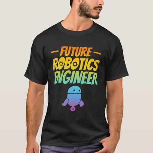 Ai Robotics Machine 学's - Future Robotics Eng Tシャツ (正面)