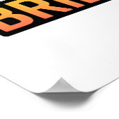 AI Said I’m Brilliant – Funny Tech Quote ポスター (角)