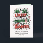 Ai Santa おもしろい Chatbotグリーティングカード企業の シーズンカード<br><div class="desc">友人、家族おもしろいのメンバー、ビジネスのクライアントや同僚のためのチャットボットAiグリーティングテーマカードが必要な場合でも、彼らはこのクリスマスにおもしろいAiチャットボットをテーマにしたグリーティングカードを受け取ることを喜ばしく思う。自分の文字カスタムを内側に追加する。多くのおもしろいデザインから選択。🤖お前はチャットボット、会話Ai、コンパニオンのチャットボット、NLP愛好家か？🤖そもしうして、私に同じ心の魂を見つけたら嬉しい！😄私はchatbotのミーム、chatbotのテンプレート、写真のギフトのコレクションを作成しおもしろいて、Tシャツからシール👕、マグ🖼️、その他のカスタマイズ可能なZazzle製品の範囲でAIに対する愛を共有できるようにAIのコレクションを作成し☕!Chatbotデベロッパ素晴らし、会話AIエンジニア、AIデベロッパ、NLPエンジニア、マシンエンジニア、ダイアログデザイナ、UXデザイナ（Chatbots用）、データサイエンティスト、カスタマーサービスChatbotデベロッパ、仮想アシスタント開発者、AIプロダクトマネージャなど、キャリアを持つ人のためのギフトアイディアを作る。🔗 zazzle.com/collections/funny_christmas_chatbot_t-shirts_and_gifts-119970819392502507 *** copyright 🔗www.chatbotmemes.comここで見てみよう！</div>