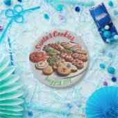 AI Santa's Cookies Just Juring紙プレート ペーパープレート (パーティー)