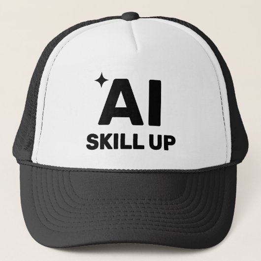 AI Skill Up™ Trucker Hat キャップ (正面)
