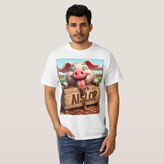 AI Slop! Tシャツ (正面フル)