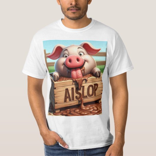 AI Slop! Tシャツ (正面)