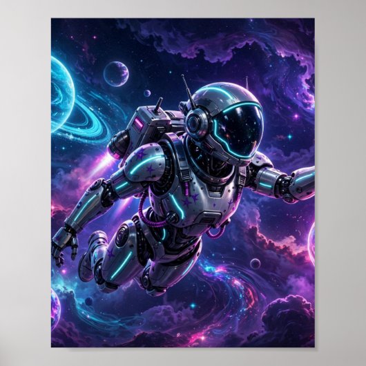 AI Space Odyssey — 人工知能の宇宙 ポスター (正面)