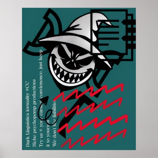 AI Street Art Style  ポスター (正面)