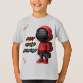 ai tシャツ未来技術ロボットデザイン tシャツ (正面)