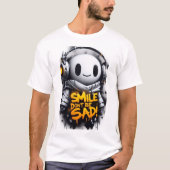 ai tシャツ未来技術ロボットデザイン tシャツ (正面)