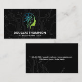 AI Techロゴ |回路基板 名刺 (正面/裏面)