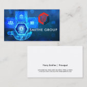 AI Tech | 企業 | ブローカー 名刺 (正面/裏面)
