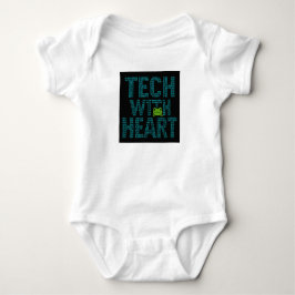 AI: Tech With Heart カエル  ベビーボディスーツ
