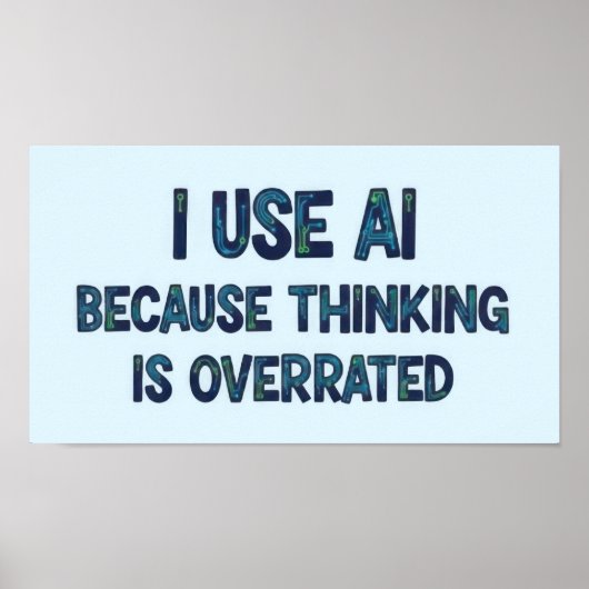 AI Text ポスター (正面)