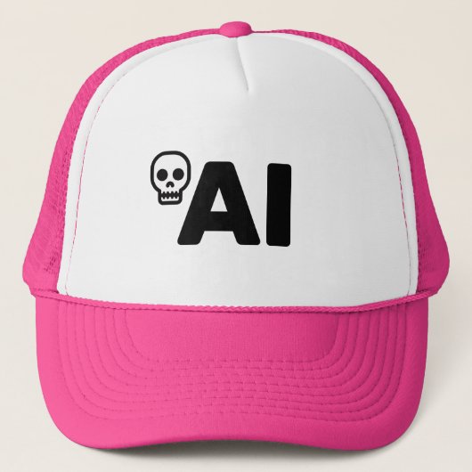 AI Trucker Hat キャップ (正面)