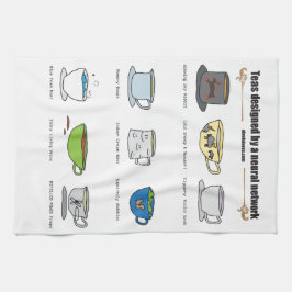 AI Weirdnessによるティーズキッチン – キッチンタオル