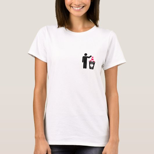 ai wo suteta hito – the one who let love go tシャツ (正面)