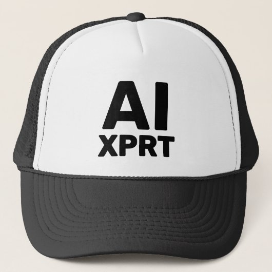 AI XPRT™ トラッカーズハット キャップ (正面)