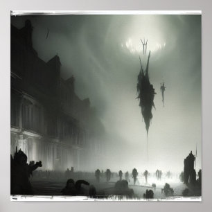 AI Zombie Outbreak #01ポスター ポスター