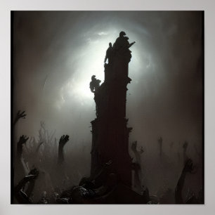 AI Zombie Outbreak #02ポスター ポスター