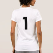 Aiba - PikanchiのTシャツの白 Tシャツ (裏面)