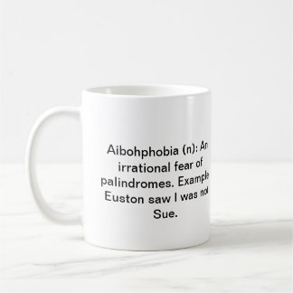 Aibohphobiaのマグの右腕投手 コーヒーマグカップ