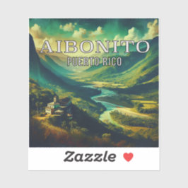Aibonitoプエルトリコ3インチビニールステッカー シール