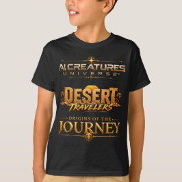 AICデザートトラベラーズロボット探検家 Tシャツ