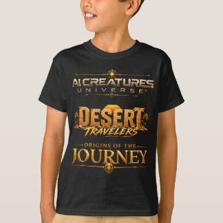 AICデザートトラベラーズロボット探検家 Tシャツ