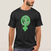 Aid And Abet Women's Reproductive Rights Feminist  Tシャツ (正面)