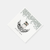 Aid Mubarak スタンダードカクテルナプキン (角)