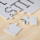 Aida Rather Be Cross Stitching Fun ジグソーパズル (側面)