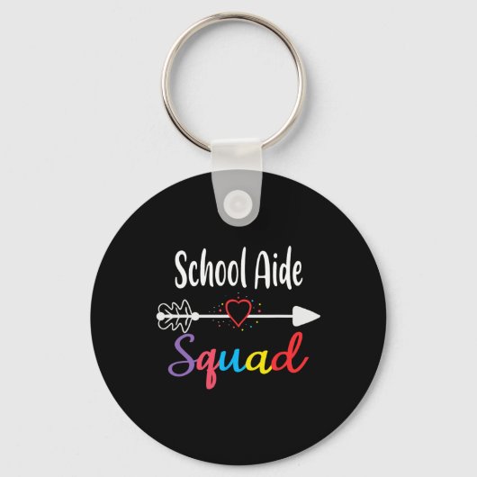 Aide Squadおもしろい新学期先生用品 キーホルダー (正面)