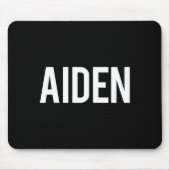 Aiden - Cool New Funny Name Fan Gift Tee  マウスパッド (正面)
