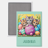 AIDEN ~ EASTER KITTENS Easter Eggs~  Magnet マグネット (正面/裏面)
