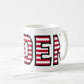 Aiden Name Vorname USA styled Tasse Kaffeetasse コーヒーマグカップ (正面右)