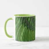 AIDEN to Zany 3D Fractal to Green Lover Mug マグカップ (左)