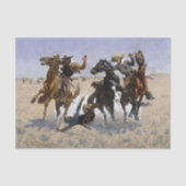 Aiding a Comrade by Frederic Remington 薄葉紙 (正面)