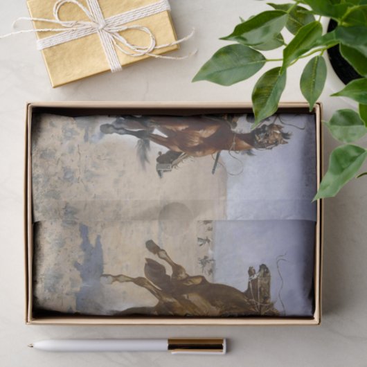 Aiding a Comrade by Frederic Remington 薄葉紙 (ギフト)