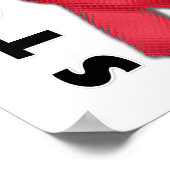 AIDS (ストップサイド) ポスター (角)