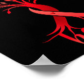 Aids_hiv Awareness World Aids Day Red Ribbon Hope  ポスター (角)